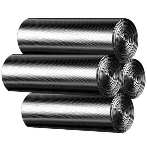 4 Rolls Black Garbage Bags 6.18 Gallons Unscented Disposable Trash Bags Portable Leak Resistant Trash Can Liners for Bathroom Office Kitchen Bedroom C 4 Rolls Black Garbage Bags 6.18 Gallons Unscented Disposable Trash Bags Portable Leak Resistant Trash Can Liners for Bathroom Office Kitchen Bedroom C